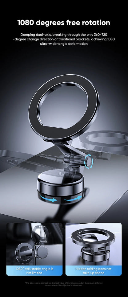 1080 Magsafe Car Phone Holder For Vehicles Mobile Support For The Car Cell Phone Holder in Car For iPhone 17 16 Pro Max Plus