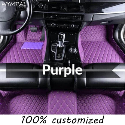 Car Floor Mats For Dacia Duster Renault Duster HM 2021~2022 Waterproof Ptotective Pads Car Mats Full Set Car Accessories