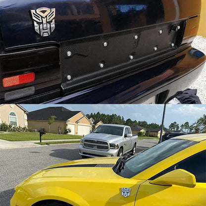 Car 3D Car Stickers Transformer Badge Decepticon Emblem Tail Decal Cool Autobots Logo Car Styling Motorcycle Car Accessories ﻿