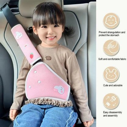 Universal Car Seat Belt Cover Adjustable Car Safety Belt Cover Shoulder Pad for Kids Adults Car Interior Accessories