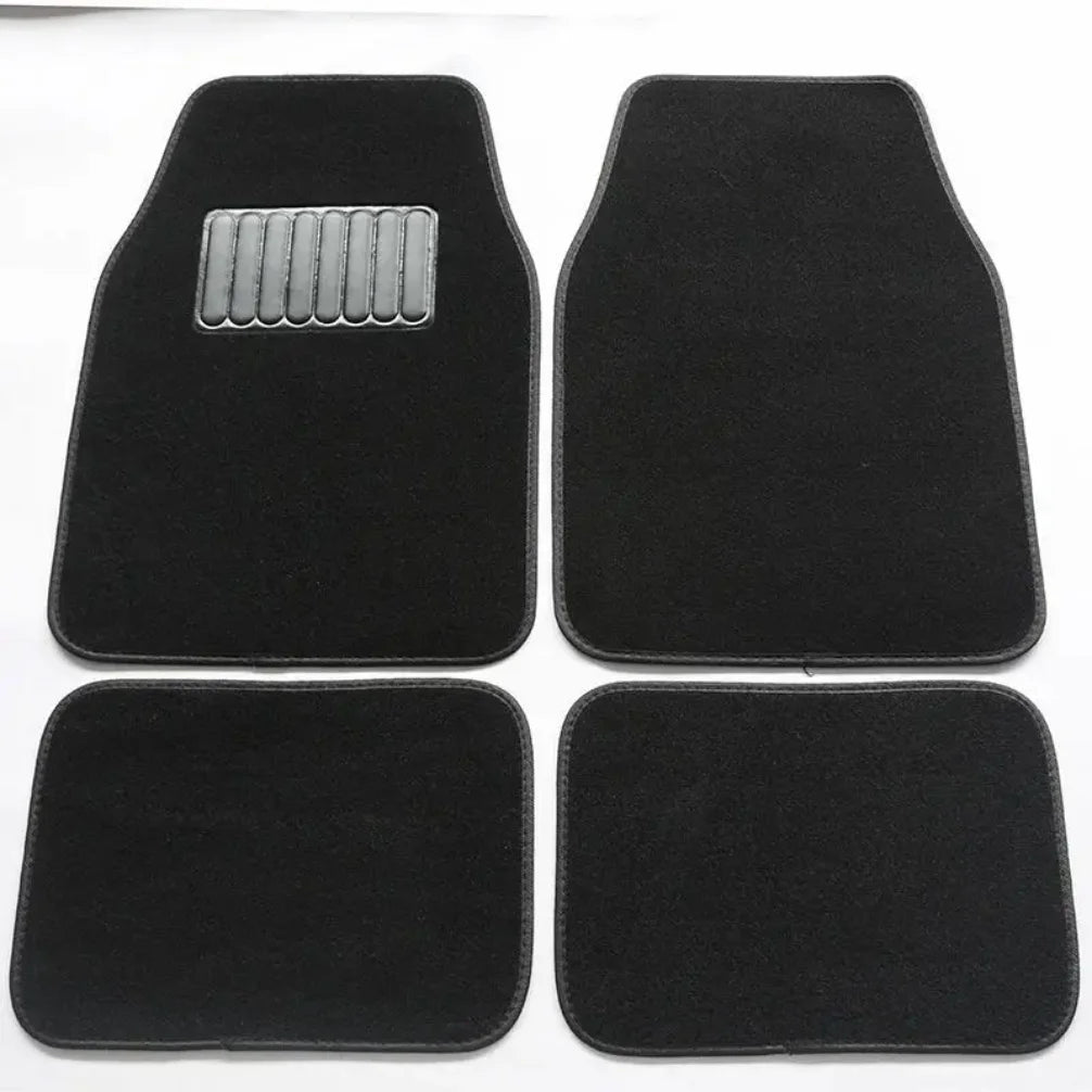 Car Floor Mats Universal Carpet 4PCS Full Set Car Floor Mat For Auto Foot Pads Automobile Carpet Cover Universal Car Styling