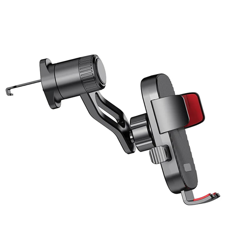 Car Phone Holder New Universal Phone Holder with Hook Clip, Automatic Locking Without Blocking Air Outlet, Car Ventilation