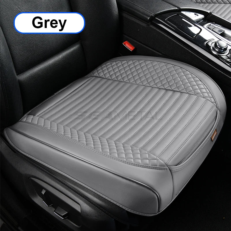 AUTOMECHANIST Nappa Leather Car Seat Cover Universal Front Seat Covers Mat Breathable Seat Cover Protector Cushion Accessories
