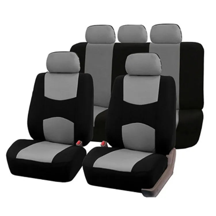 5seats universal car seat cover with interior cushion - suitable for cars trucks and SUVs - durable waterproof and easy to clean