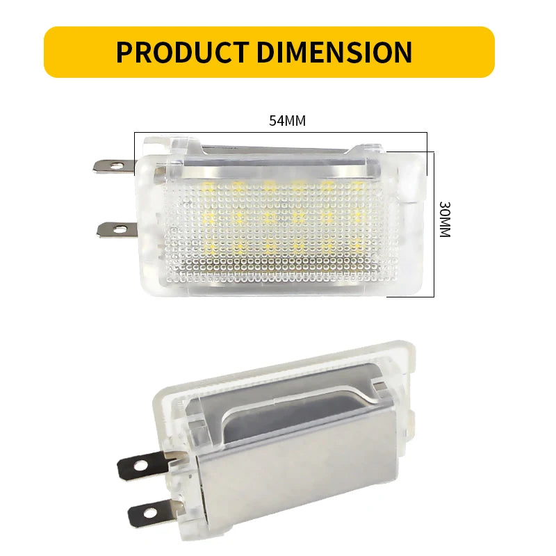 LED Trunk Interior Light For Opel Astra F G H Corsa C D Vectra B C Insignia A Zafira A B 1990-2017 13221556 90306633 Car Lamp