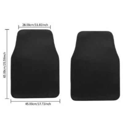 Universal Car Automotive Carpet Floor Mats 1/2/4pcs For Auto SUV Sedans Vans Accessories Dirt and wear-resistant
