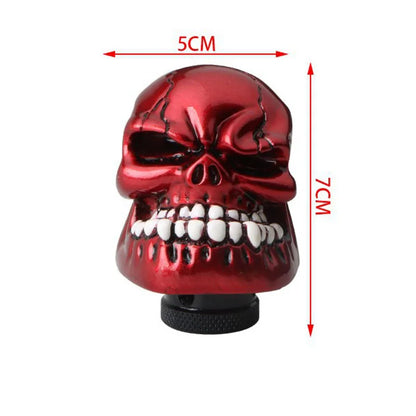 LED Lamp Shift Knob Skeleton Personalized Modification Sports Rod Gear Rod Universal Manual Head Rod Automotive Parts