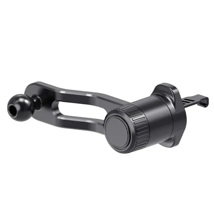 Car Phone Holder New Universal Phone Holder with Hook Clip, Automatic Locking Without Blocking Air Outlet, Car Ventilation