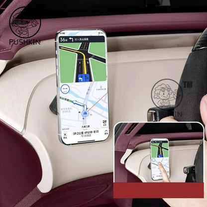 For Xiaomi YU7 2025 Car Phone Holder Magnetic Mount Anti-Shake Stabilizer Dedicated Support Bracket Accessories