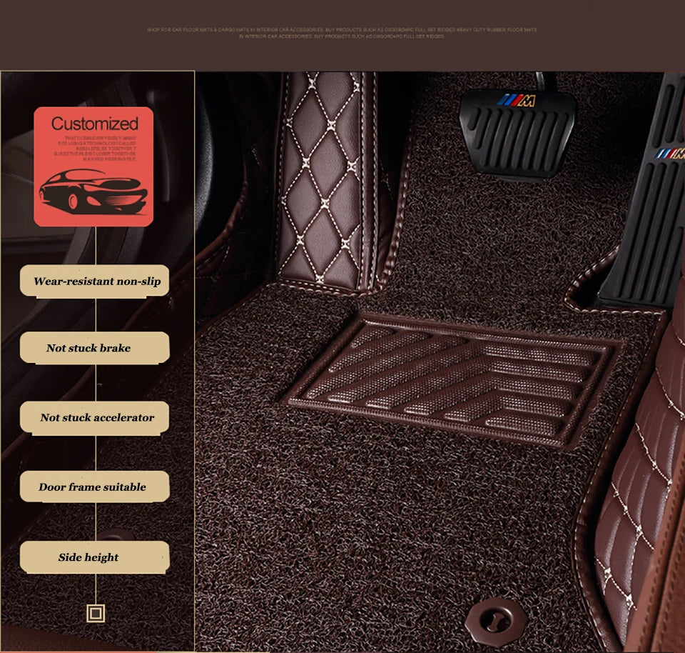 Custom Car Floor Mats for 5 seat