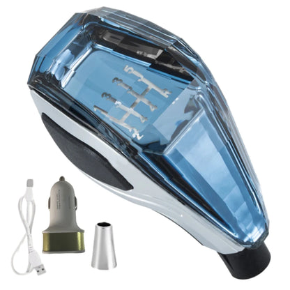 Crystal Gear Shift Knob Touch-Activated Illuminated Gear Shift Knob Car Gear Shift Knob Colorful LED Light