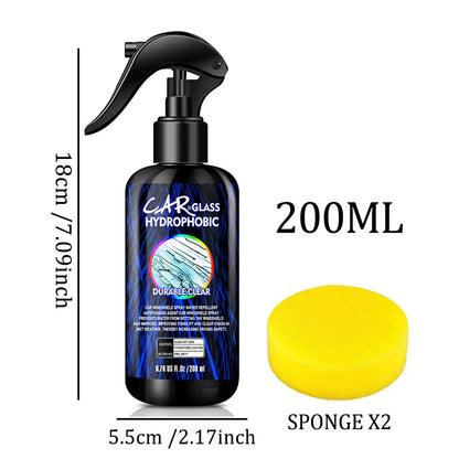 Water Repellent Spray Anti Rain Coating For Cars Glass Hydrophobic Anti-rain Car Liquid Windshield Mirror Mask Auto Polish Kit