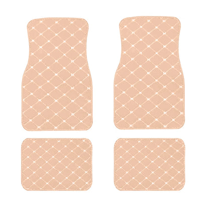 4pcs Car Floor Mats Universal Waterproof  Front Rear Full Set Auto Rugs Leather Car Carpet  Accessories Interior