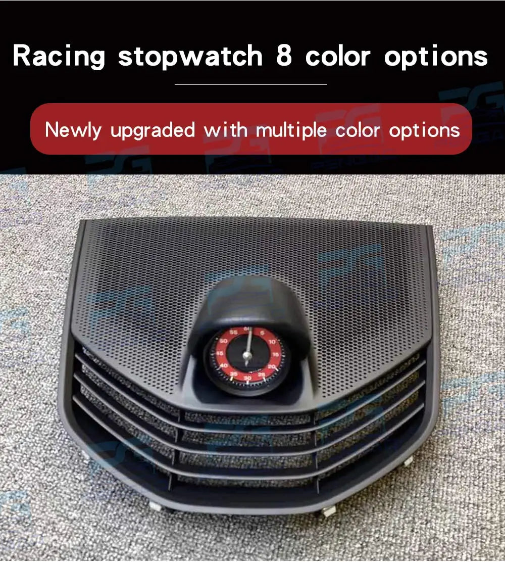 Car stopwatch clock cover For Porsche taycan 9J1stopwatch compass clock 718 instrument panel stopwatch cover electronic