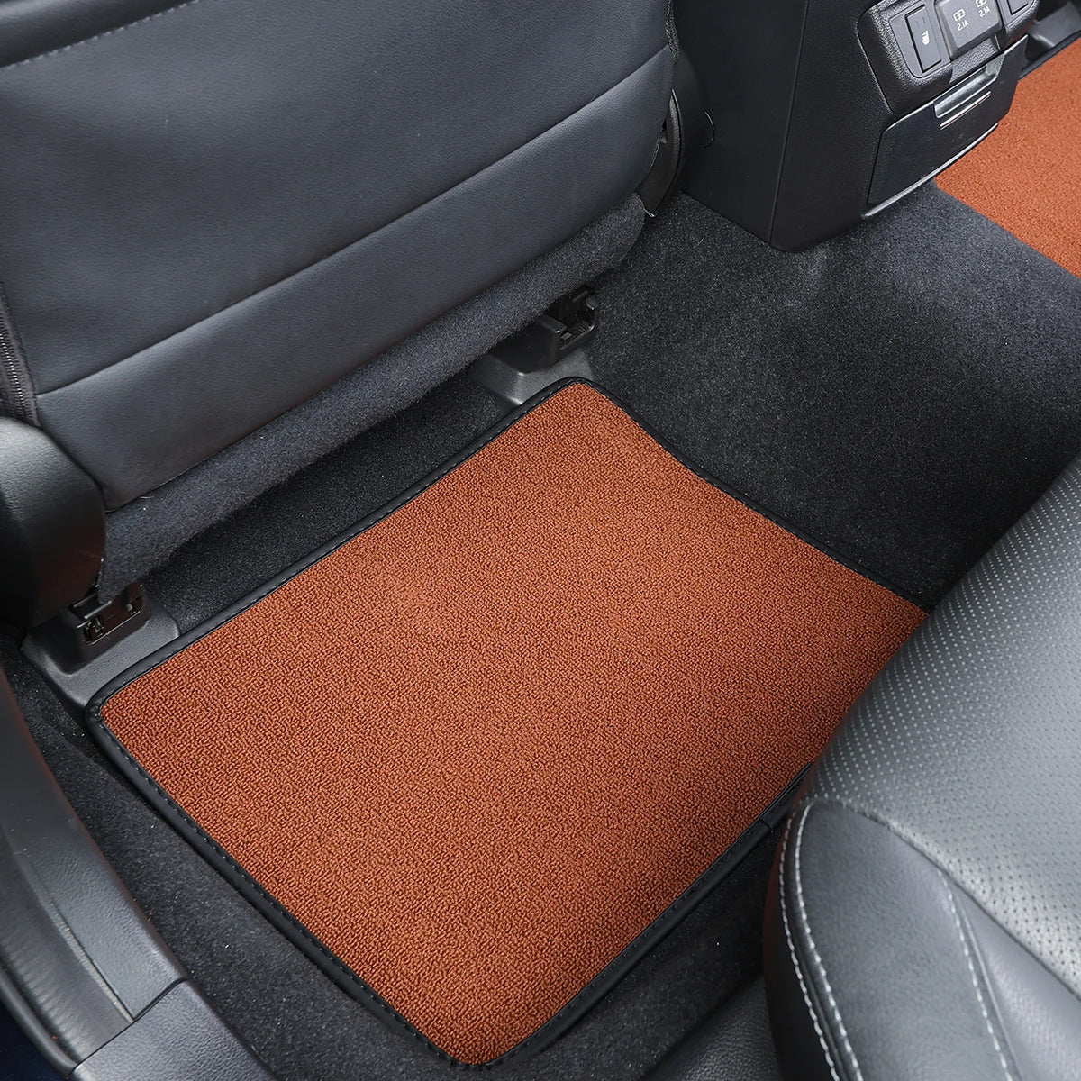 Universal Car Floor Mat Front & Rear Automotive Carpet Floor Mats for Auto SUV Sedans Vans Accessories Dirt and Wear-resistant