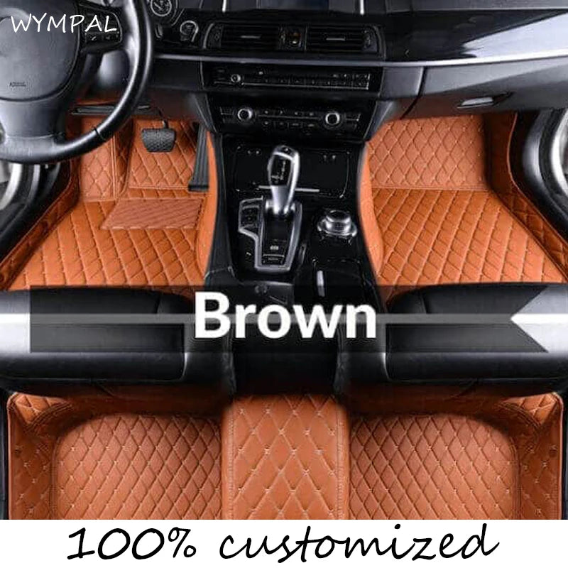 Car Floor Mats For Dacia Duster Renault Duster HM 2021~2022 Waterproof Ptotective Pads Car Mats Full Set Car Accessories