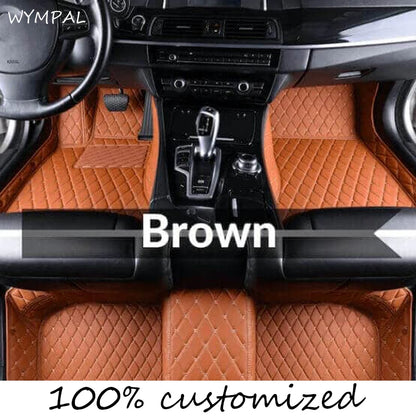 Car Floor Mats For Dacia Duster Renault Duster HM 2021~2022 Waterproof Ptotective Pads Car Mats Full Set Car Accessories