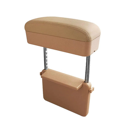 Car Armrest Support Elbow Rest Pad Armrest Extender Console Storage Organizer Adjustable Height Comfort Arm Rest Pads Universal