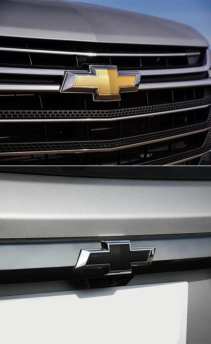ABS Car Front Hood Emblem Sticker Rear Tail Trunk Badge Accessories for Chevrolet Epica Spark Aveo Captiva Cruze Malibu XL Trax