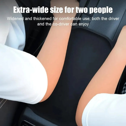 1/2pcs Car Armrest Box Pad Plush Car Center Console Protection Pad Soft And Comfortable Universal
