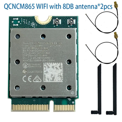 WiFi 7 QCNCM865 WI-FI 7 BT Combo module Bluetooth 5.3 Up to 5.8 Gbps with 4K QAM,Wi-Fi 7, Wi-Fi 6E, Wi-Fi 6 802.11ax