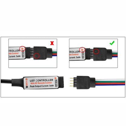 LED Strip RGB Controller Mini 3 24 44 Keys USB Connector IR Remote Control Dimmer for 5050 2835 RGB LED Strip Light TV Backlight