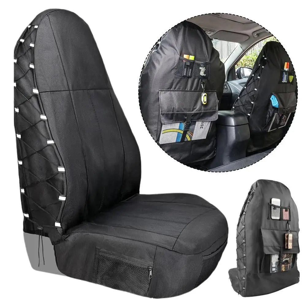 Car Seat Cover Universal Car Seat Storage Cover Oxford Cloth Dustproof Polyester Car Seat Cover Car Storage Seat Cover
