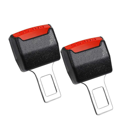 2PC Car Seat Belt Clip Extender Safety Seatbelt Lock Buckle Plug Thick Insert Socket Extender Safety Buckle Seat Belt Accessorie
