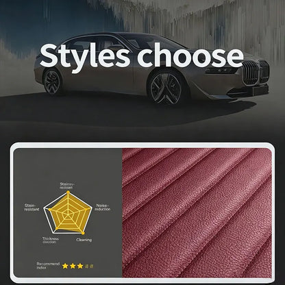 Car Floor Mats Suitable for New Beetle 2004~2009 Anti slip and wear-resistant PU leather car interior mat