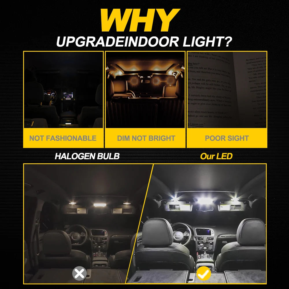 13Pcs LED Interior Dome Trunk Light Kit Canbus For Chevrolet Chevy Orlando 2011 2012 2013 2014 2015 2016 2017 Car Reading Bulbs
