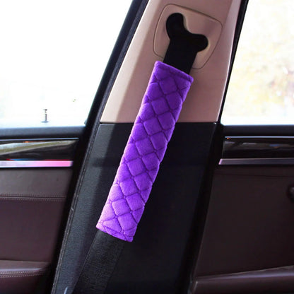 Car Seat Belt Cover Seatbelt Shoulder Pad Cushions Universal Safety Belt Shoulder Protection Comfortable Seat Belt Covers