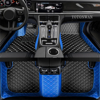 Car Floor Mat For Seat León 5F 2013~2019 Waterproof Tapete Automotivo Para Carro Car Mats Set Alfombra Para Auto Car Accessories
