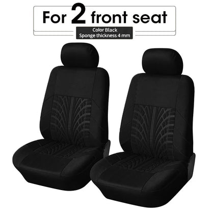 2Pieces Front Car Seat Cover Universal Auto Seat Protector