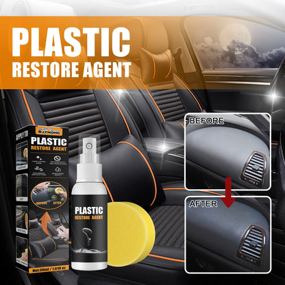 Car Interior Plastic Parts Refurbishing Agent Leather Wax Retreading Agent Auto Instrument Panel Car Dashboard Polishing Liquid