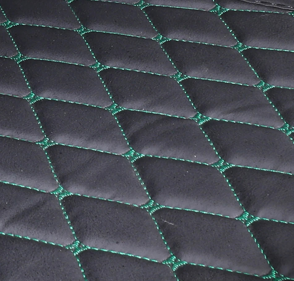 Custom car floor mats for co-pilot + rear