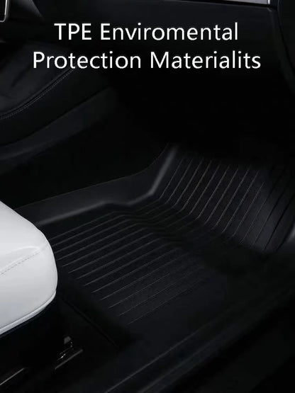 Car Floor Mat For Rising MG Marvel R 2020 2021 2022 2023 2024 Dirt-resistant Foot Carpets TPE Floors Covers LHD Auto Accessories
