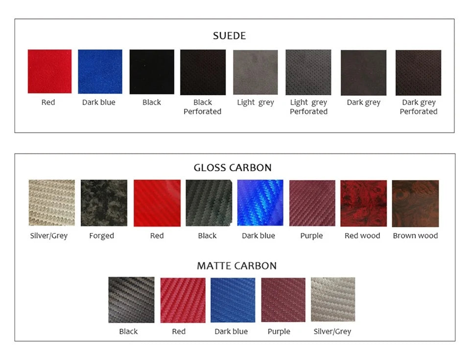 Customized Suede Leather Car Steering Wheel Cover For F87 M2 F80 M3 F82 M4 2 M5 F12 F13 M6 F85 X5 M F86 X6 M F33 F30 M Sport