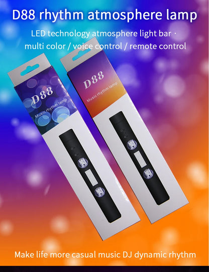 wireless rgb car interior atmosphere light With remote control Music Control Rhythm interior car lights led For car indoor