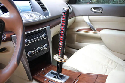 Universal Car Gear Shift Knob Katana Samurai Sword Shift Knob Aluminum Shifter Lever With Adapters Gear Shift Knob 10/15/26cm