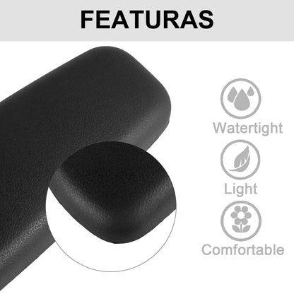 2Pcs Car Armrest Pad Soft Leather Car Knee Cushion Universal Car Door Armrest Pads Comfortable Car Arm Rest Elbow Pads