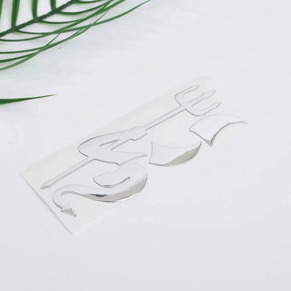personality Car Sticker Funny Fashion 3D Little Devil Demon Styling Universal Auto Emblem Logo PVC Decals Decoration DIY Accesso