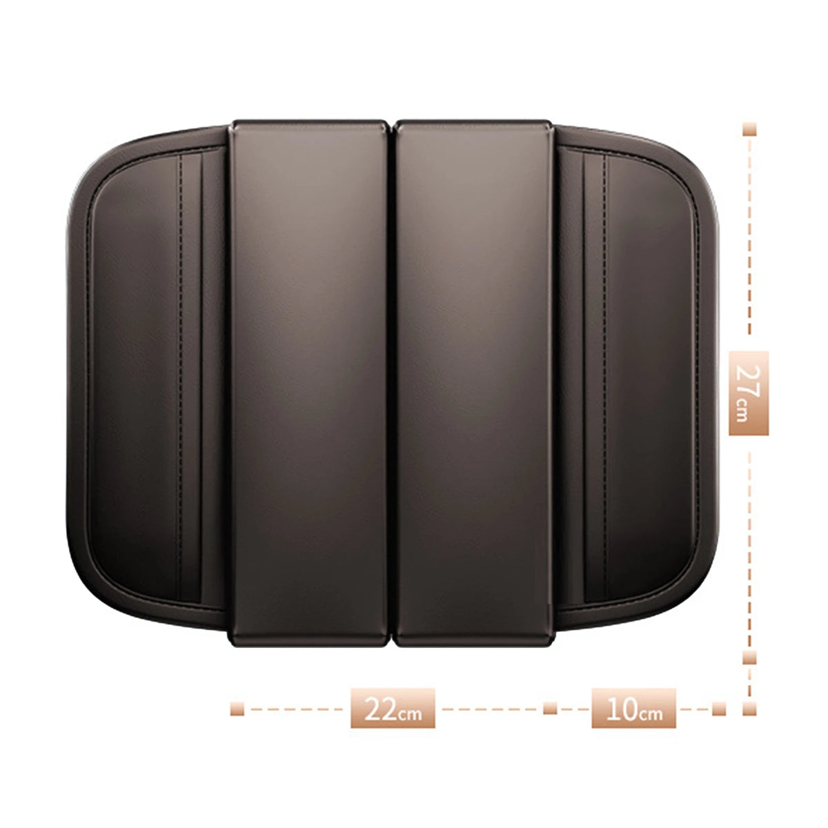 Car Armrest Cover  Auto Center Console Cover Universal Automobile Accessories Protector  Arm Rest Cushion Mat PU leather