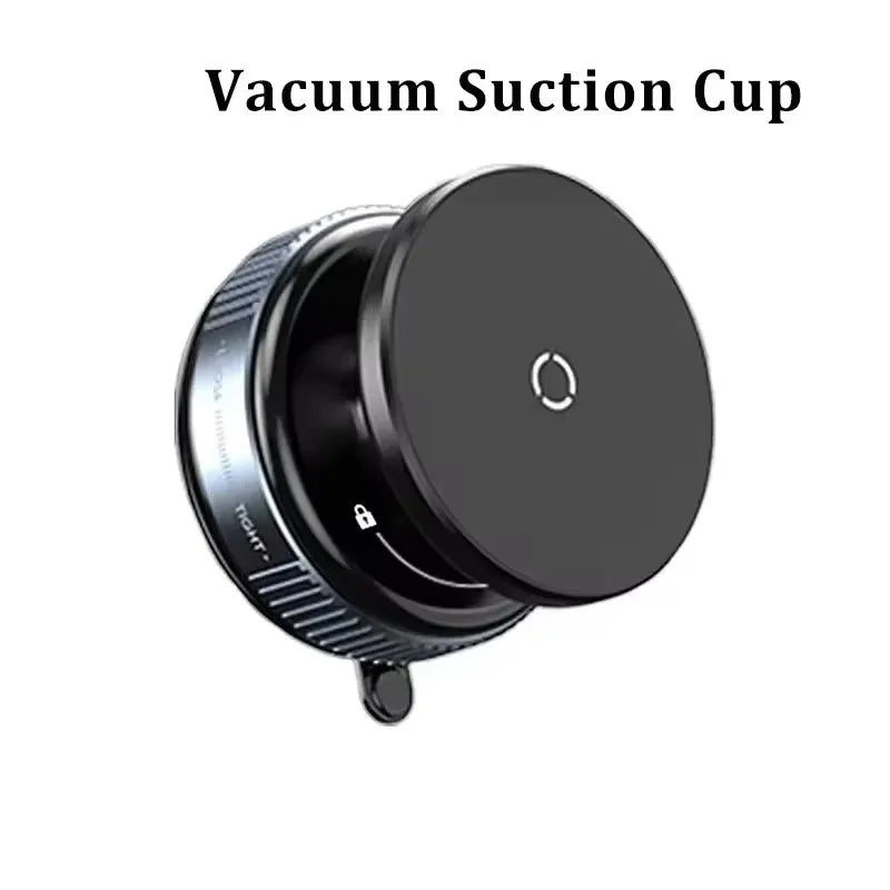 Vacuum Magnetic Car Phone Holder 360 ° Adjustable Suction Cup Holder Magnetic Car Phone Holder Pocket Sized Foldable Car Holder