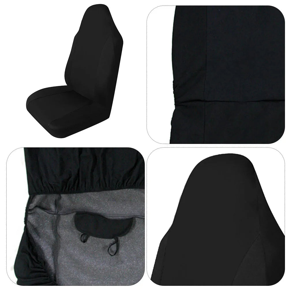 Car Seat Cover Universal Fit For Auto Truck Suv Van Durable Washable Breathable Interior Protector Fabric Bucket Seat