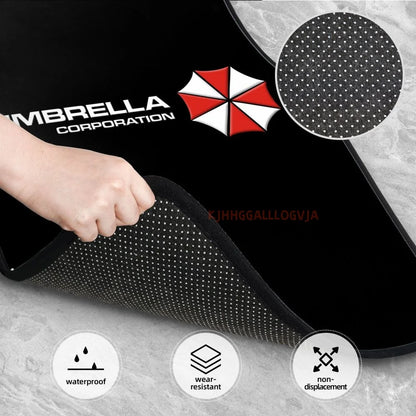 Kawaii Umbrella 4PCS Crystal Velvet Car Floor Mats Set of Four Anti Fouling Car Mats Carpet Anti Slip Car Floor Mats