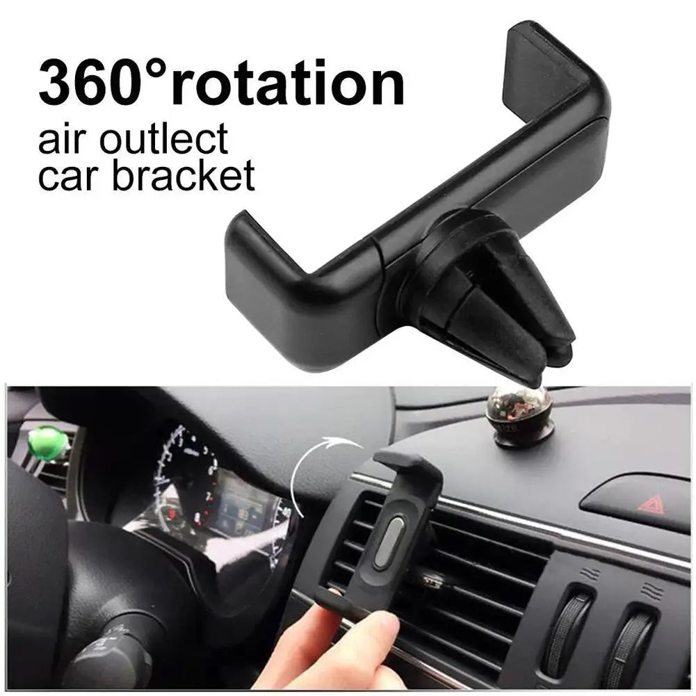 Car Phone Holder Stand For Mobile Phone Air Vent Phone Stand For Telephone Car Holder Stand Car Internal Storage Accessories