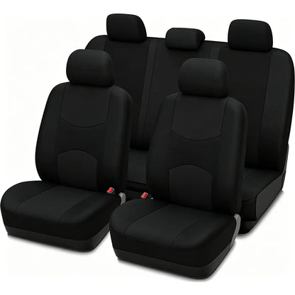 AUTOYOUTH Automobiles Seat Covers Full Car Seat Cover Universal Fit Interior Accessories Protector Color Gray Car-Styling