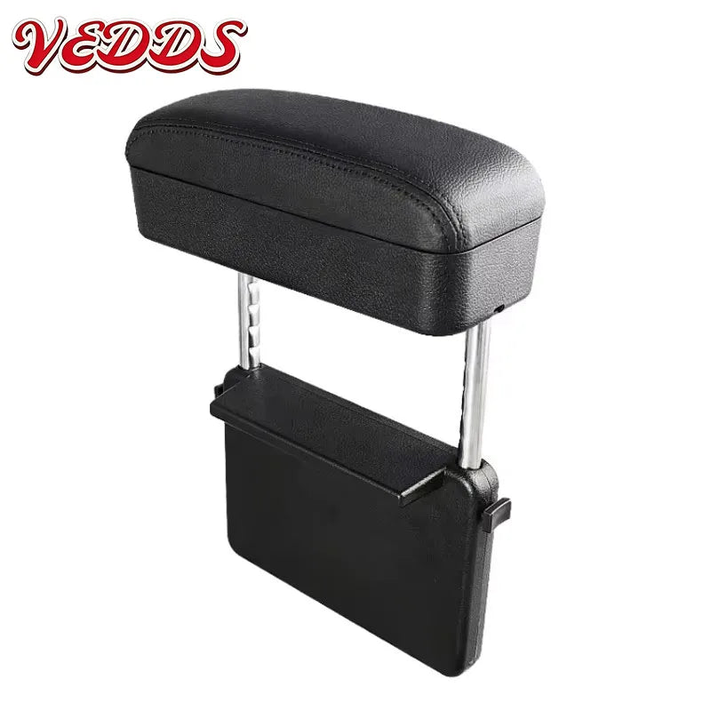 Car Armrest Support Elbow Rest Pad Armrest Extender Console Storage Organizer Adjustable Height Comfort Arm Rest Pads Universal