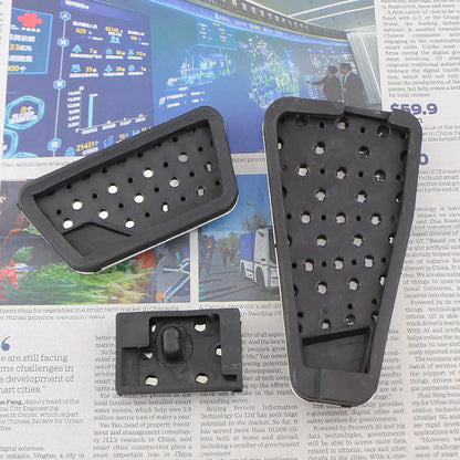 Accelerator Gas Pedal Brake Pedal Cover Foot Pedal Pads Kit for Dodge Ram 2011-2019 1500 2500 3500 5500