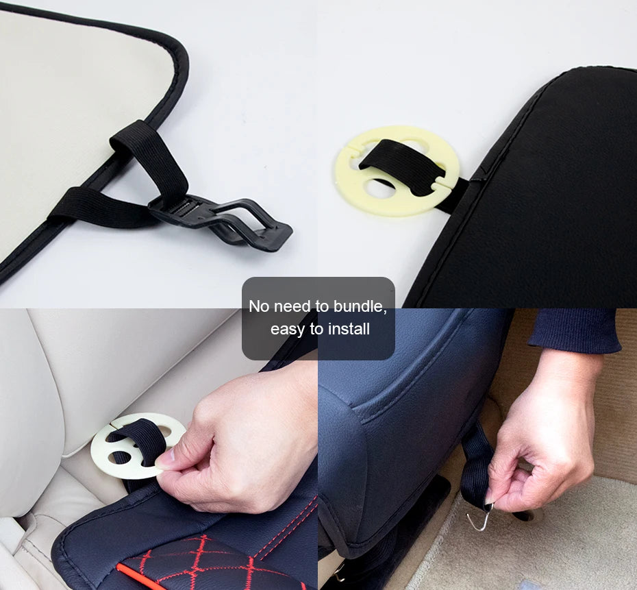 SEAMETAL Quality Car Seat Cover Universal Wrapped Auto Seat Protector Breathable Wear-Resistant Universal Vehicle Chair Cushion